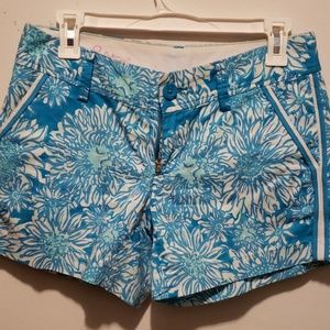 Lilly pulitzer Callahan shorts size 2